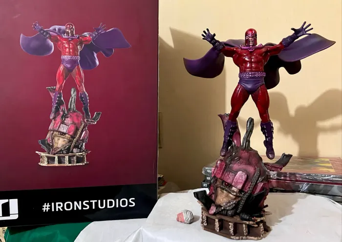 Magneto X men Iron Studios Estatua Magneto Art Scale 1/10
