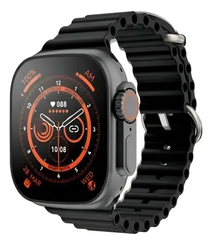 Smartwatch t800 ultra com uma Película Protetora.