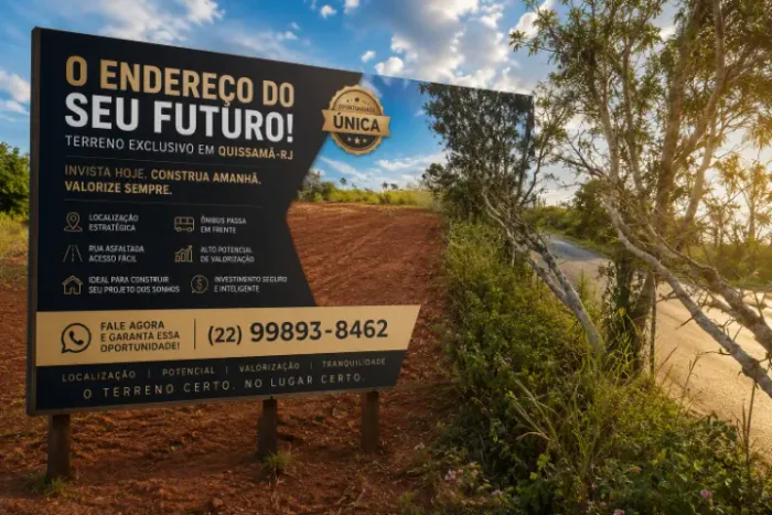 TERRENO EM QUISSAMÃ-RJ