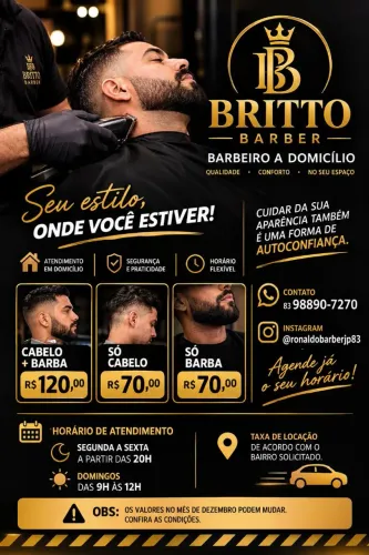 Barbeiro a Domicílio
