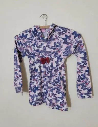 Lote roupas infantis menina tam 8 vestido, calça e blusa