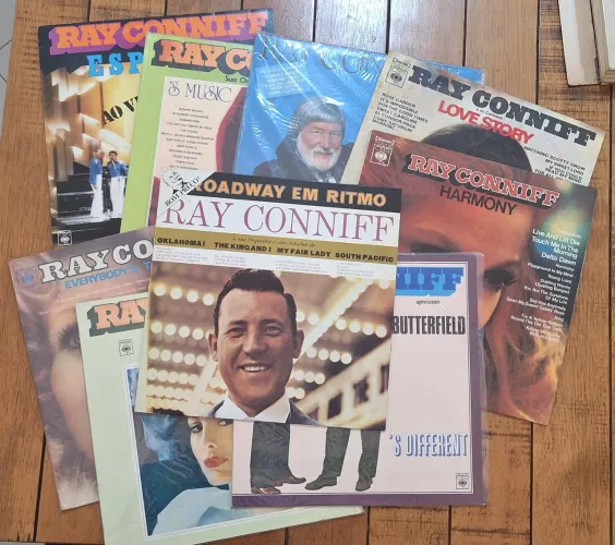 56 discos de vinil Ray Conniff
