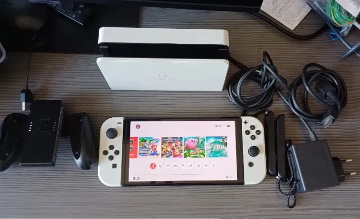 Nintendo Switch Oled Desbloqueado Troco