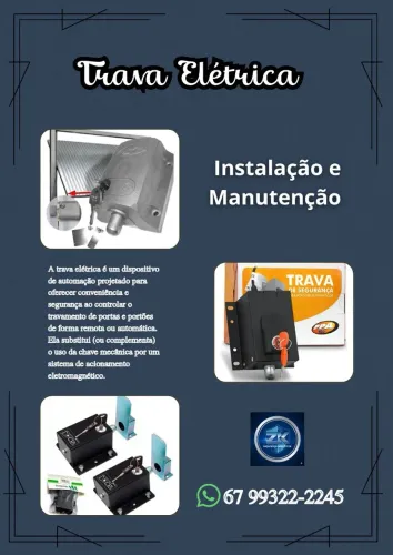 Trava Elétrica: O detalhe que faltava para sua total tranquilidade.
