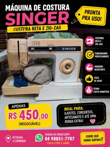 Máquina de custura