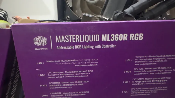 Water Cooler Cooler Master Masterliquid 360R Argb usado completo