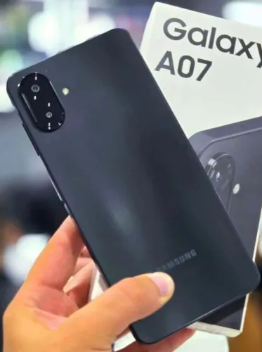 Celular Novo - Samsung A07 - Black - 128Gb/4 Oferta da semana de Janeiro