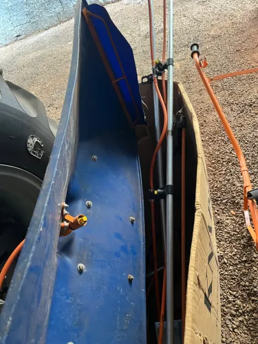 Carriola Pulverizadora Manual Knapik 20l Sem Reservatório