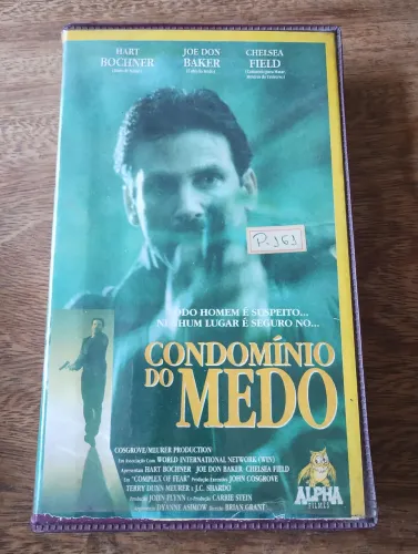 Fita VHS de Suspense - Condomínio do Medo