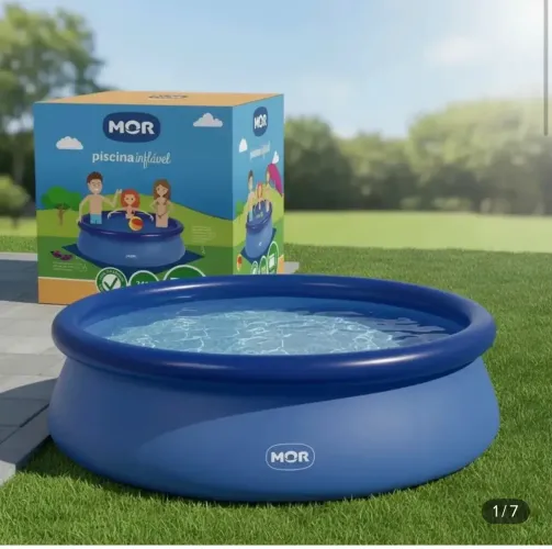 Piscina Mor 2400litros com forro e bomba
