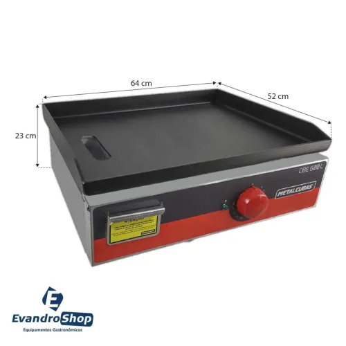 Chapa Elétrica Metalcubas