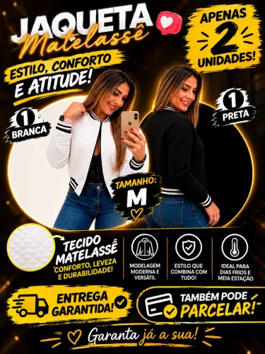 Jaquetinha Matelassê