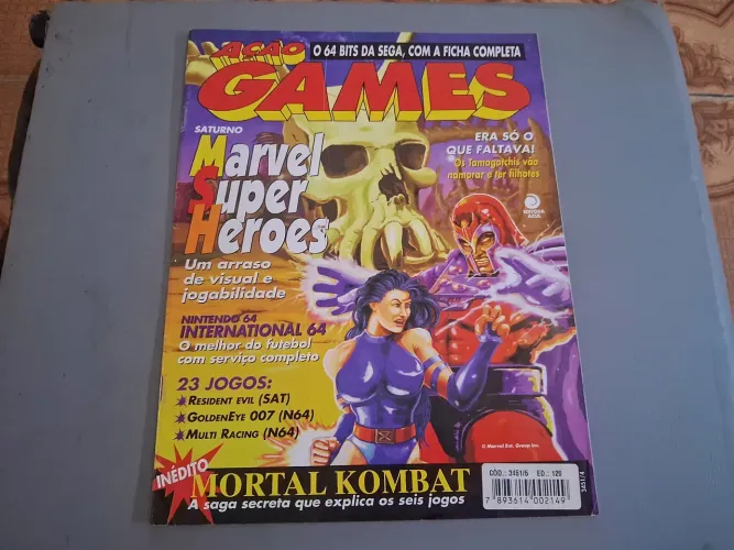 Revista de videogames Ação Games 120