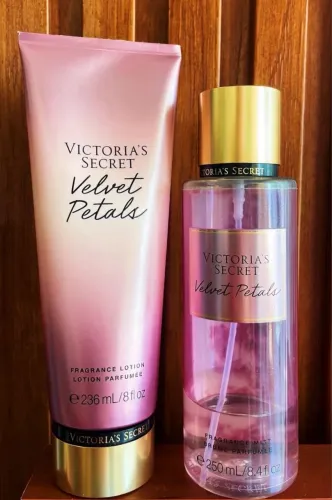 hidratante victoria's secret velvet petals + brinde
