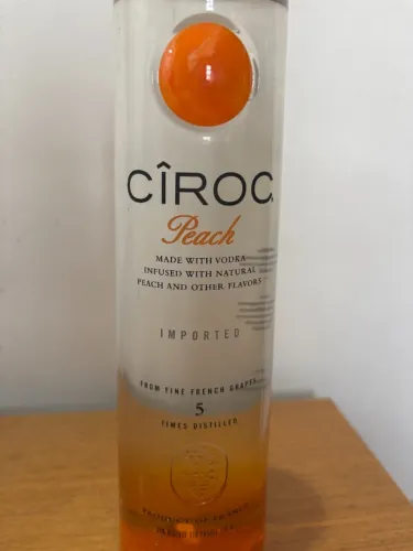 Garrafa Ciroc Peach 750ml Original