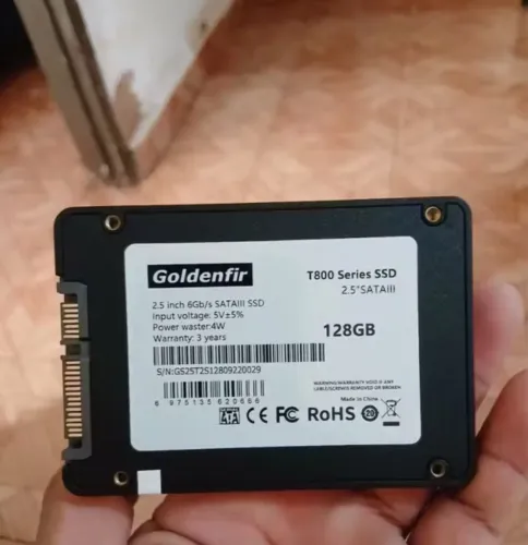 Ssd 128GB Novo Entrego