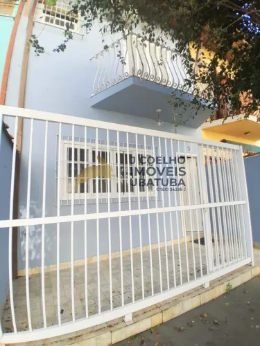 sobrado para locação definitiva com 2 dormitorios no bairro o itagua - Ubatuba SP