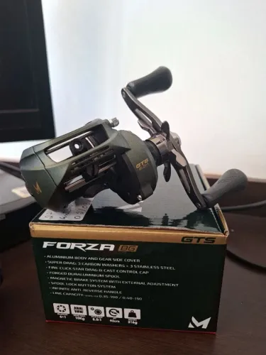 Carretilha Marine Sports Forza BG GTS - A que pega tudo!