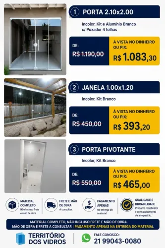 Território dos Vidros - Distribuidora