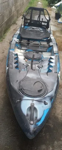Kaiaque robalo cayman 100 com cadeira e remo