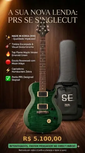 Guitarra PRS SE Singlecut