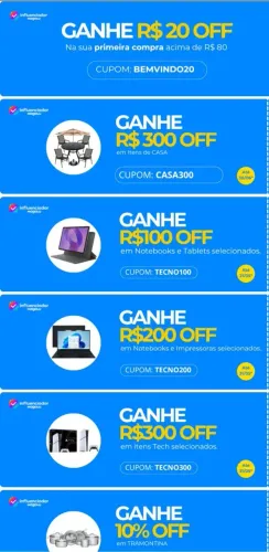 Os melhores preços, cupons e muita promoçao.20 reais na primeira compra(LINK NA DESCRIÇAO)