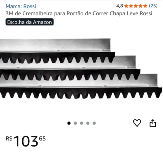 3M de cremalheira