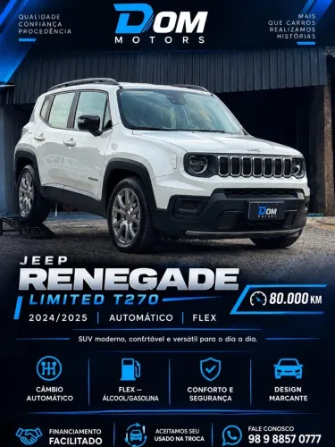 Jeep Renegade Long. T270 1.3 TB 4X2 Flex Aut. 2025