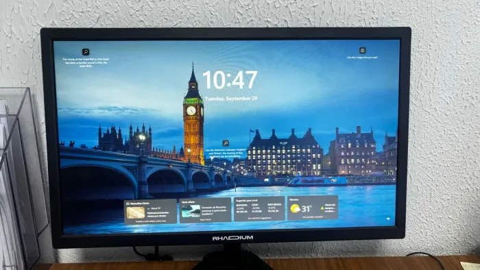 MONITOR RHADIUM 19,5''. 60hz NOVO