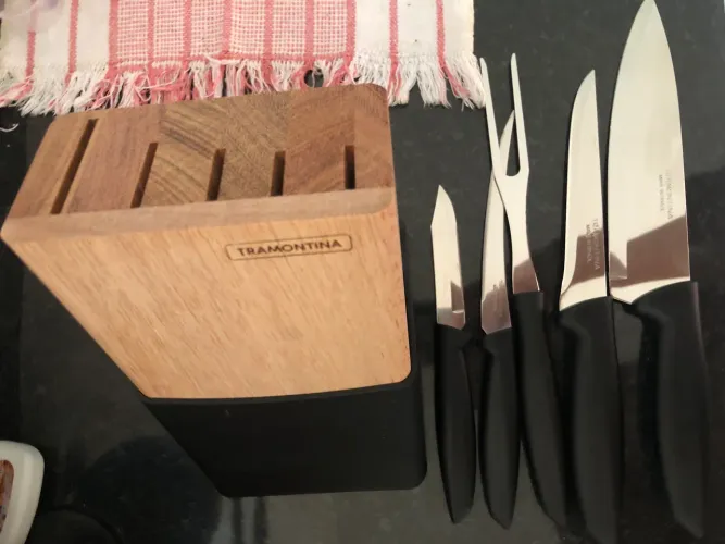 KIT FACAS TRAMONTINA NOVO (SEM CAIXA)