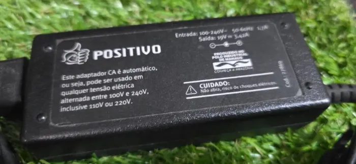 CARREGADOR Fonte Positivo 19v 3.42a ORIGINAL
