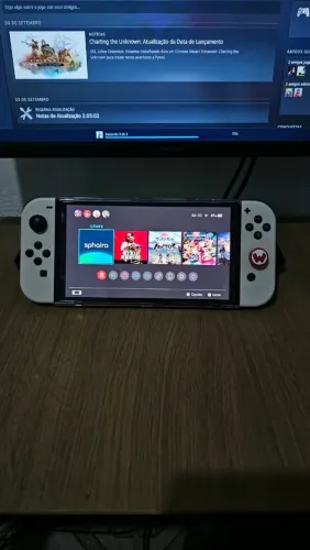 Nintendo Switch OLED desbloqueado (Lr 128gb)