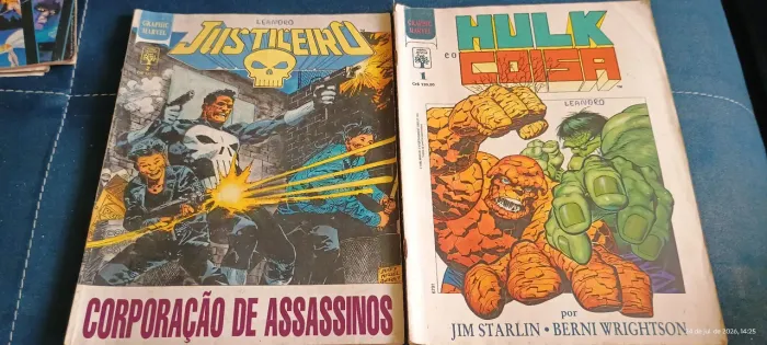Gibis Graphic Marvel para colecionador.