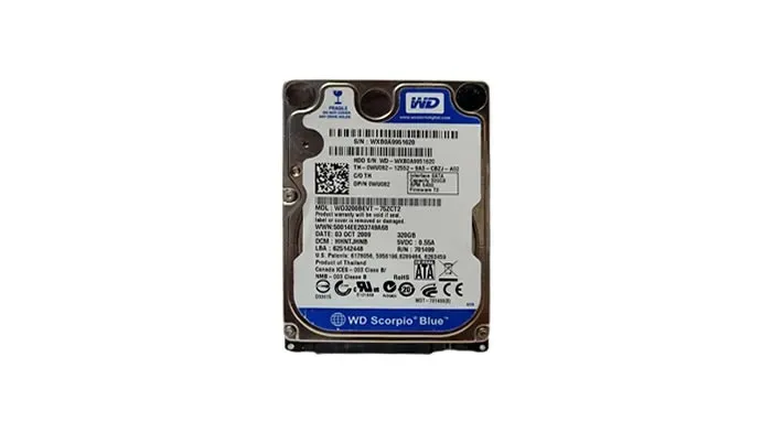 Hd para notebook Wd 320gb