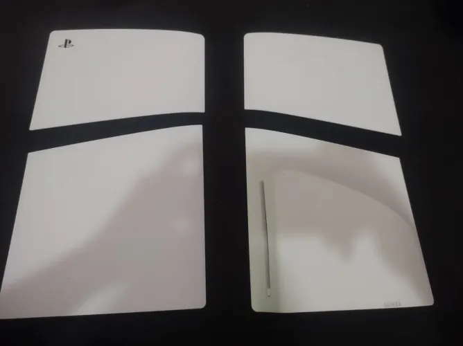 Tampas originais de Playstation 5 slim disk branco