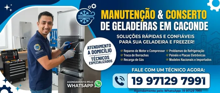 Manutenção de geladeira