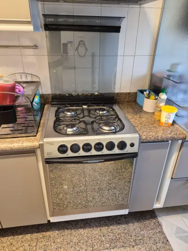 Vendo fogão 4 bocas de embutir Brastemp Quality Grill em boas condições