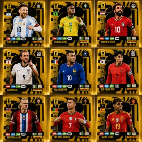 COLEÇÃO COMPLETA - Card Golden Ballers Panini Adrenalyn XL FIFA World Cup
