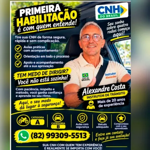 Aulas praticas veicular carro e moto