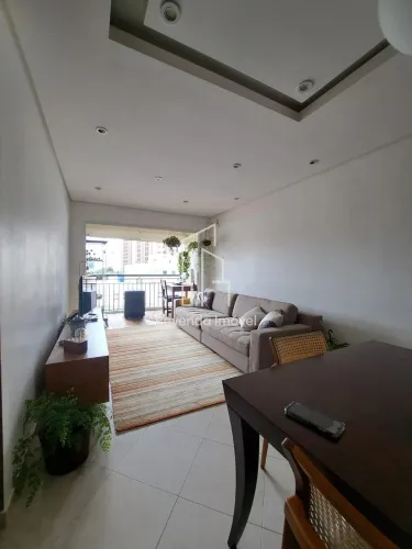 Apartamento à venda no Centro de Santo André-SP: 3 Quartos, 1 Suíte, 3 Banheiros e 3 Vagas