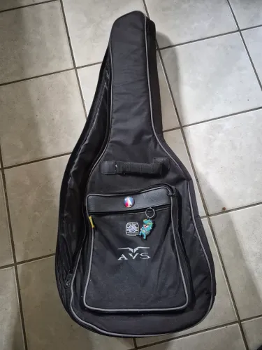 Bolsa acochoada de guitarra 