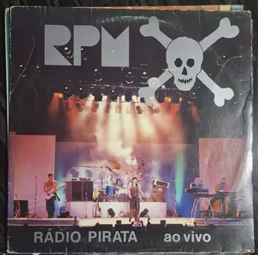 Vinil RPM Radio Pirata Ao Vivo