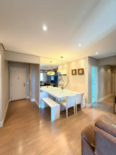 Cond. Parque Barueri, apartamento com sala ampliada, varanda gourmet com churrasqueira - C