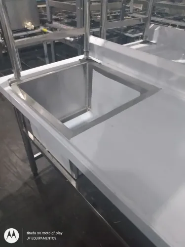 Pias bancadas profissional inox