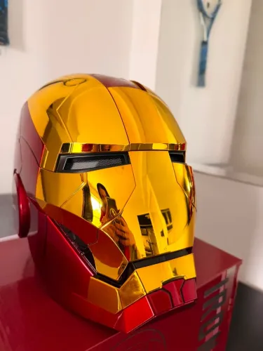 Capacete iron man 1:1 helmet mark v original