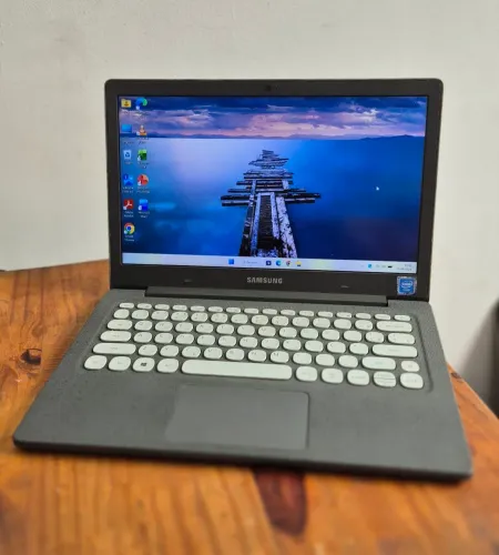 NOTEBOOK SAMSUNG INTEL DUAL-CORE 4GB DDR4 SSD 256GB M.2 TELA LED 13,3 FHD WIN 11