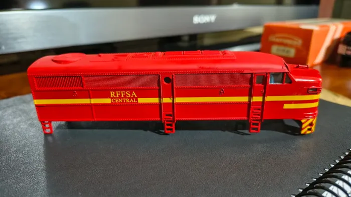 Carcaça locomotiva FA1 HO Frateschi 1/87 nova