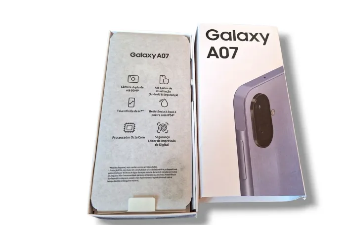 VENDA RÁPIDA! CELULAR SAMSUNG LACRADO COM GARANTIA DE FÁBRICA COM 128GB, 4GB RAM COR PRETO