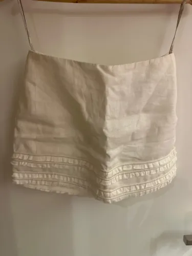 Mini saia off white ANIMALE