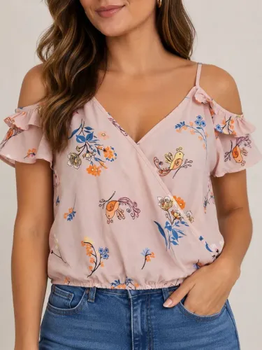 Blusa Forever 21 tam. M veste 40/42. Linda!